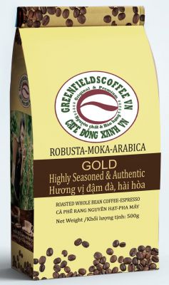 CÀ PHÊ HẠT PHA MÁY GOLD
